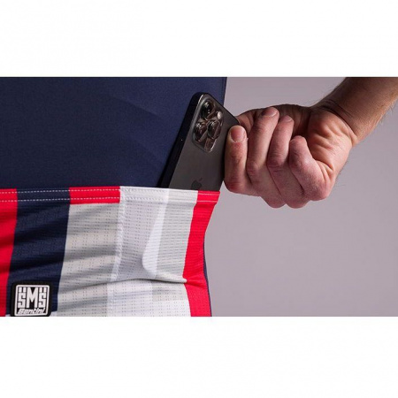 Веломайка Santini Aahonoui - Ironman SS Cycling Jersey (Веломайка Santini Aahonoui - Ironman SS Cycling Jersey / Синий-Красный,XXL,2I94075CESLKAAHO.RS.XXL)