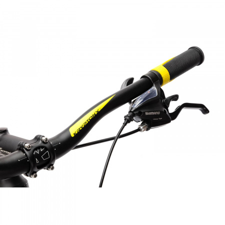 Велосипед CAPRIOLO LEVEL 9.1 29'' (2023) (Велосипед CAPRIOLO MTB LEVEL 9.1, рама алюминий 21'', колёса 29'' (чёрный (мат)-жёлтый), 921546-21)