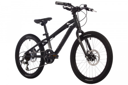 Велосипед Novatrack Prime 6.D 20" (2023) (Велосипед NOVATRACK 20" PRIME алюм. 10, черный, TY21/TS-38/SG-6S, D-brake)