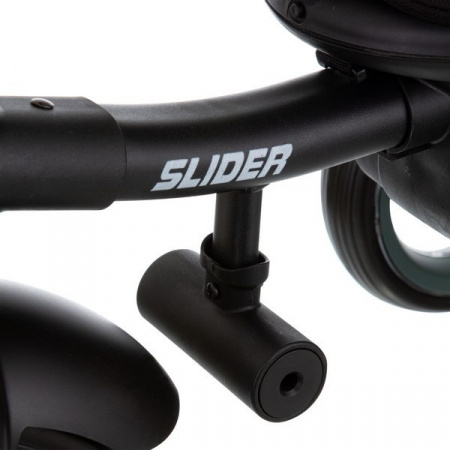 Велосипед трехколесный Slider Eva HM-618-2, с ручкой управления (Велосипед трехколесный SLIDER, EVA 10,5'' и 8'', зелёный, HM-618G-2)