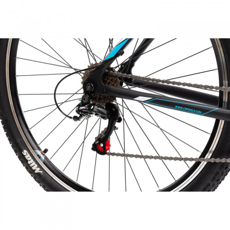 Велосипед CAPRIOLO LEVEL 9.0 29'' (2023) (Велосипед CAPRIOLO MTB LEVEL 9.0, рама алюминий 19'', колёса 29'' (чёрный-синий), 919546-19)