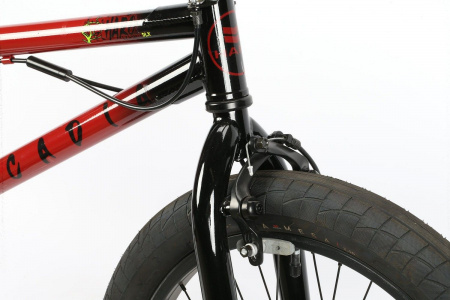 Велосипед Haro BMX Leucadia DLX (2023) (Велосипед HARO Leucadia DLX 20.5" TT, черный/красный, 691840222662)