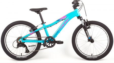 Велосипед Titan Racing Calypso 20" (2024) (Велосипед Titan Racing Calypso 20" Рама: One Size бирюзовый, 2411000220020)