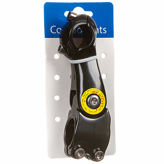 Вынос STG RA-038 100 мм, под руль 25.4 мм, черный, регулируемый по высоте - фото