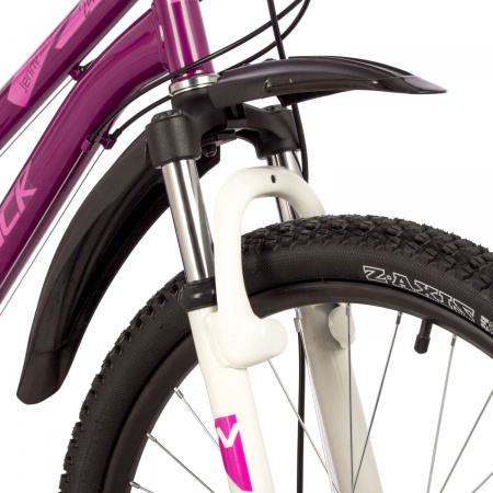 Велосипед Novatrack Jenny Pro D 24" (2023) (Велосипед NOVATRACK 24" JENNY PRO сталь 14'', вишневый, 18 скор. TY21/TS-38/TZ500/SG-6S, диск.торм S)