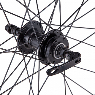 Колесо 29" заднее(без резины), двустенный пистонированный алюм.обод 32 отв. - фото