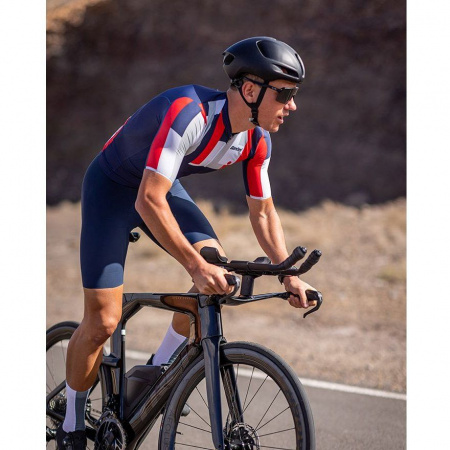 Веломайка Santini Aahonoui - Ironman SS Cycling Jersey (Веломайка Santini Aahonoui - Ironman SS Cycling Jersey / Синий-Красный,XXL,2I94075CESLKAAHO.RS.XXL)