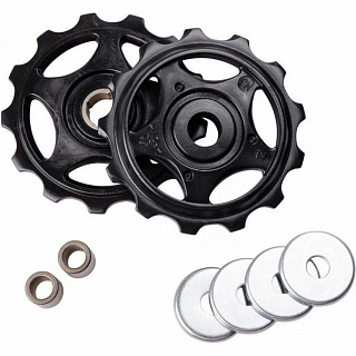 Ролики переключателя Shimano, 8ск, верхн+нижн, к RD-M410, Y5VP98050 - фото