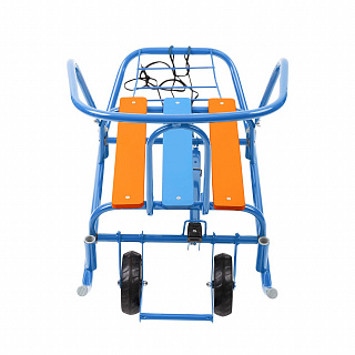 Санки детские НИКА Ветерок 7 универсал+, голубой, В7У+/Г - фото