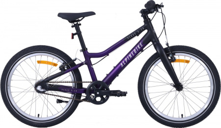 Велосипед Alpinebike Pegas 3-20 (2025) (Велосипед детский Alpinebike Pegas 3-20 алюм, 20" фиолетовый космос, ALPN_G2_PEGAS_320_PU)