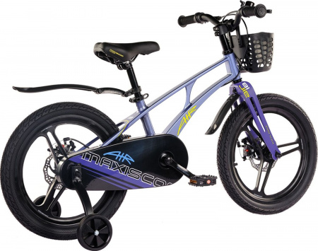 Велосипед Maxiscoo Air Pro 18" (2024) (Велосипед Maxiscoo AIR Pro 18" (2024), Синий Карбон, MSC-A1835P)