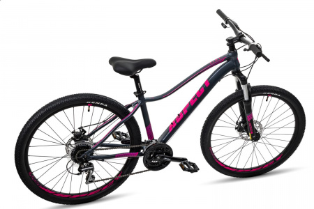 Велосипед Aspect ALMA 27,5 (2022) (Велосипед Aspect ALMA, 27,5",18", Серо-розовый, 9980070768066)
