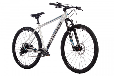 Велосипед Stinger Reload Std 29" (2024) (Велосипед STINGER 29" RELOAD STD серебристый, алюминий, размер 18")