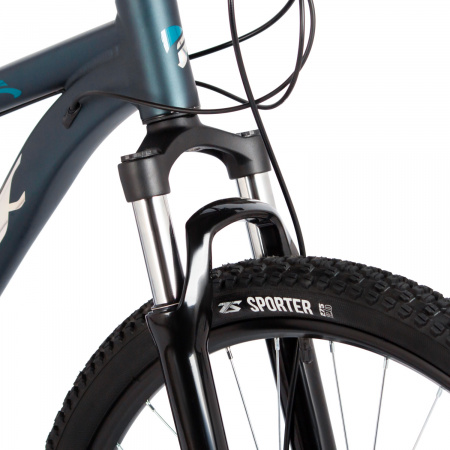 Велосипед Foxx Atlantic 27.5 (2025) (Велосипед FOXX 27.5" ATLANTIC синий, алюминий, размер 16)