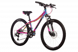 Велосипед Novatrack Katrina 21.D 24" (2024) - фото