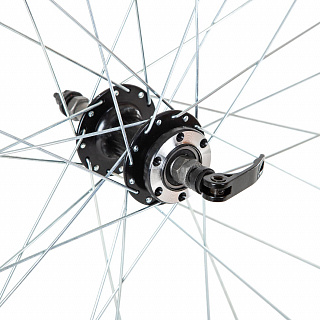 Колесо 28" заднее 32 спицы двойной обод втулка SF B07R - фото