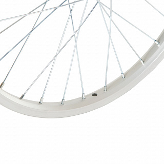 Колесо 20" переднее 32 спицы одинарный обод втулка SF-A08F - фото