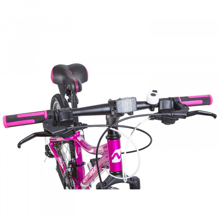 Велосипед NOVATRACK KATRINA 24" (2019) (Велосипед NOVATRACK 24" KATRINA, алюм.рама 12" фиолетовый, 21-скор, TY300/TS38/TZ500, V-brake)