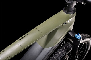 Велосипед Cube Stereo Hybrid 160 HPC TM 750 27.5" (2022) - фото