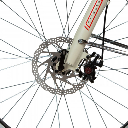 Велосипед STINGER CRUISER Lady 7spd 26" (2021) (Велосипед STINGER 26" CRUISER 7SL бежевый, алюминий, размер 16")