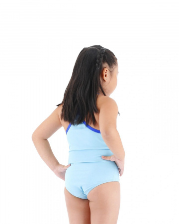 Купальник детский TYR Solid Diamondfit (Купальник детский TYR Solid Diamondfit 372 Голубой, S,DGSS7Y)