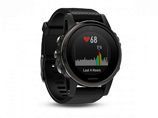 Часы GARMIN Fenix 5S Sapphire (Black) - фото