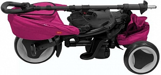 Велосипед трехколесный QPlay Rito Plus Eva, с ручкой управления - фото