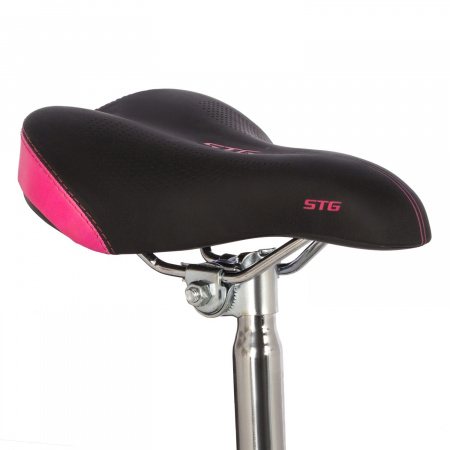 Велосипед Novatrack Jenny Pro D 24" (2023) (Велосипед NOVATRACK 24" JENNY PRO сталь 14'', вишневый, 18 скор. TY21/TS-38/TZ500/SG-6S, диск.торм S)