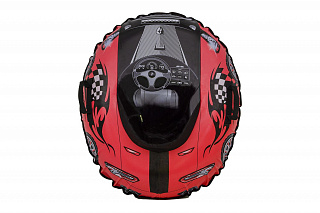 Тюбинг Тяни-Толкай овальный МАШИНКА COMFORT красная, TT.001.AutoTTS2.02.01.000 - фото