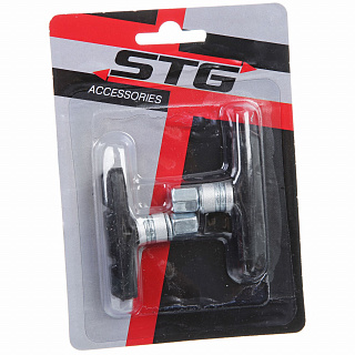 Колодки тормозные STG для V-brake, резьбовые 60мм\пара - фото