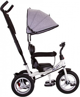 Велосипед трехколесный Pilot PTA1, с ручкой управления - фото