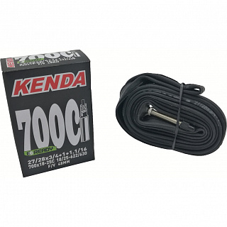 Камера Kenda 700c, 18/25C, спорт, велониппель 48мм, узкая, 5-511291 - фото