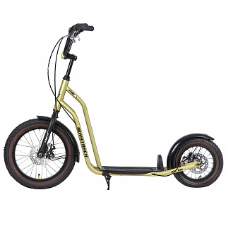 Самокат внедорожный Novatrack Stamp N1 16" Disc (2018) - фото