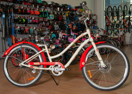 Велосипед STINGER CRUISER Lady 7spd 26" (2021) (Велосипед STINGER 26" CRUISER 7SL бежевый, алюминий, размер 16")
