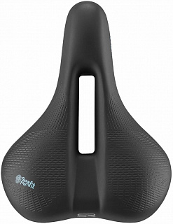 Седло Selle Royal Float (Moderate), 263х200мм, 547гр., черное, 02-300322 - фото