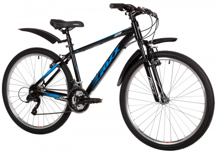 Велосипед FOXX AZTEC 26" (2022) (Велосипед FOXX 26" AZTEC синий, сталь, размер 14")