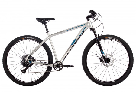 Велосипед Stinger Reload Std 29" (2024) (Велосипед STINGER 29" RELOAD STD серебристый, алюминий, размер 18")