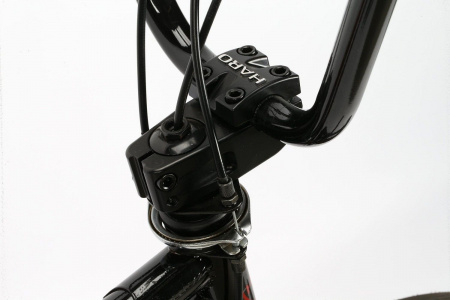 Велосипед Haro BMX Leucadia DLX (2023) (Велосипед HARO Leucadia DLX 20.5" TT, черный/красный, 691840222662)