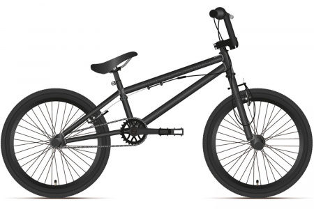 Велосипед Stark Madness BMX 4 (2021) (Велосипед Stark'21 Madness BMX 4 черный/Rainbow радужный, HD00000275)