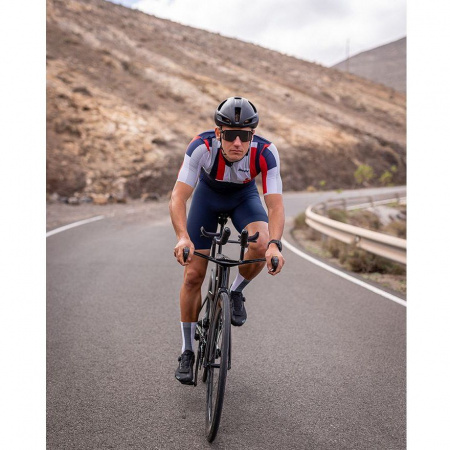 Веломайка Santini Aahonoui - Ironman SS Cycling Jersey (Веломайка Santini Aahonoui - Ironman SS Cycling Jersey / Синий-Красный,XXL,2I94075CESLKAAHO.RS.XXL)