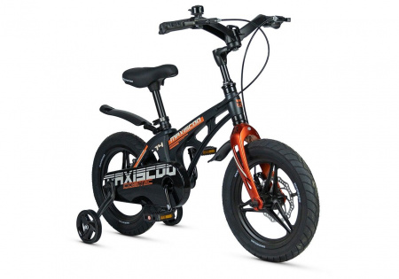 Велосипед Maxiscoo Cosmic Deluxe 14 (2025) (Велосипед Maxiscoo COSMIC 2025 DELUXE 14" Мерцающий Графит, MSC-C1445D)