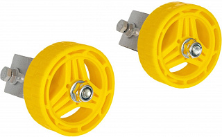 Кронштейн 40 с колесами на детские санки УС40К - фото