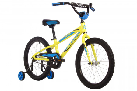 Велосипед Novatrack Dodger 20" (2024) (Велосипед NOVATRACK 20" DODGER алюм., зелёный, тормоз нож, короткие крылья, защита цепи А-тип)