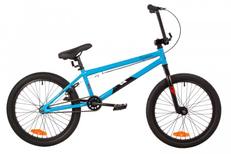 Велосипед NOVATRACK BMX WOLF 20" (2022) (Велосипед NOVATRACK 20" BMX WOLF синий, сталь , рама 21")