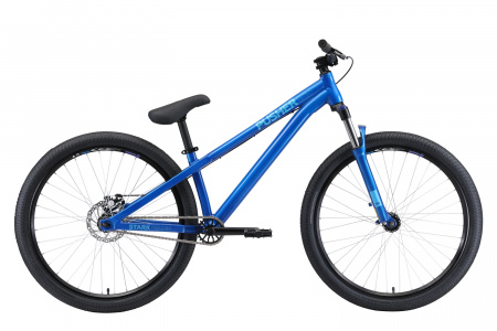 Велосипед Stark Pusher-1 Single Speed (2020) (Велосипед Stark'20 Pusher-1 Single Speed голубой/синий S, H000014186)