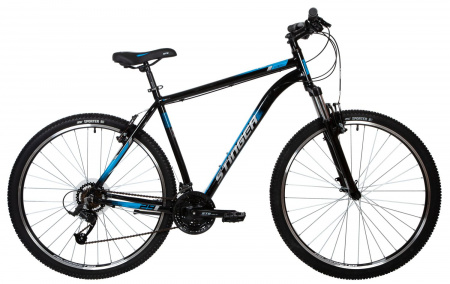 Велосипед STINGER ELEMENT STD MICROSHIFT 29" (2021) (Велосипед STINGER 29" ELEMENT STD черный, алюминий, размер 22", MICROSHIFT)