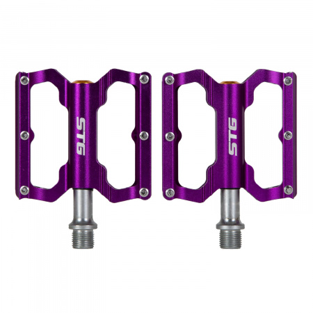Педали STG BC-PD213 (Педали STG BC-PD213 алюм., комб. подшип., фиолетовый)