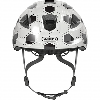 Шлем детский Abus Anuky 2.0 White Football, с LED-подсветкой - фото