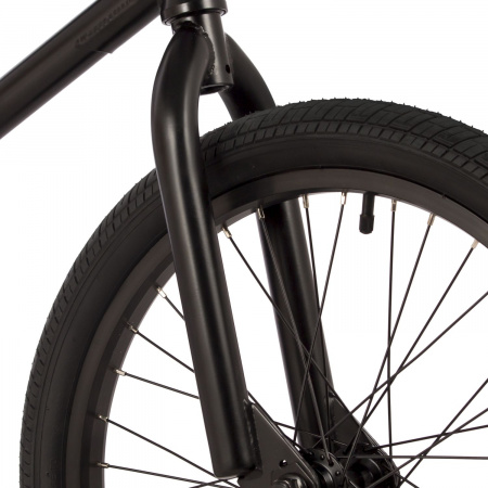 Велосипед Novatrack BMX Reply 20" (2023) (Велосипед NOVATRACK 20" BMX REPLAY чёрный, сталь Cr-Mo, рама 21")