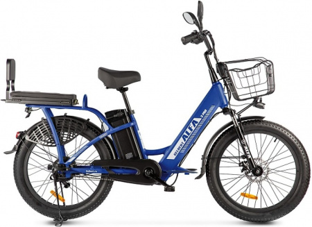Электровелосипед Gelbert ALFA 3 PRO (Электровелосипед Gelbert ALFA 3 PRO Синий-2935 025403-2935)